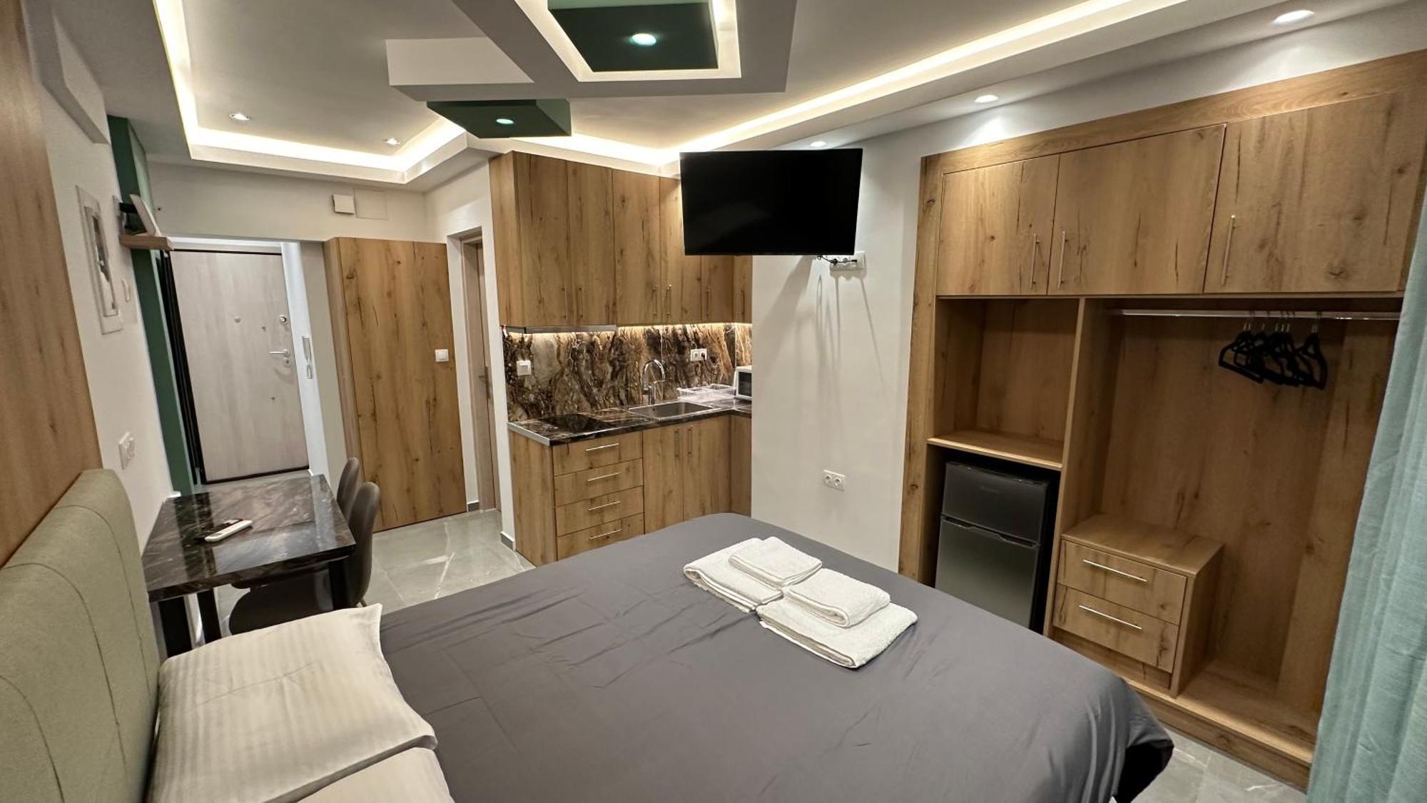 אתונה Luxury Semi Basement Apartment With Terrace מראה חיצוני תמונה